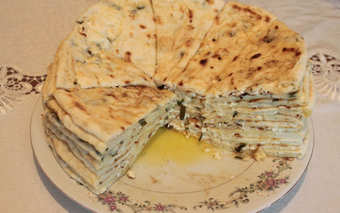 Чеченское Блюдо Хингалш Фото