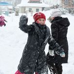 Холодная битва. Россияне выиграли в международном соревновании по игре в снежки