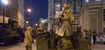Колонны с маршем. 100 единиц военной техники задействуют на параде Победы в Санкт-Петербурге