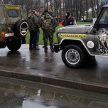 На Берлин! Жители Кемерово устроили автопробег в память о земляке-герое