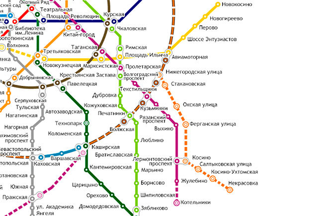 Карта метро москвы метро косино - 86 фото