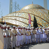 Открытие мечети в честь Аймани Кадыровой